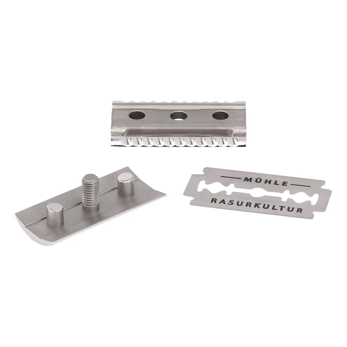 R89 DE razor, 80th Anniversary, Stainless Steel