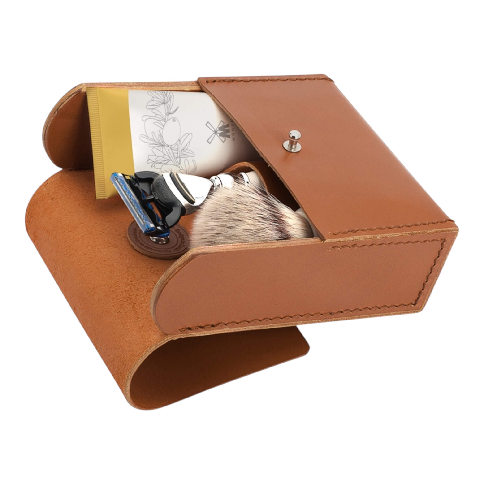 Cowhide leather bag, Medium
