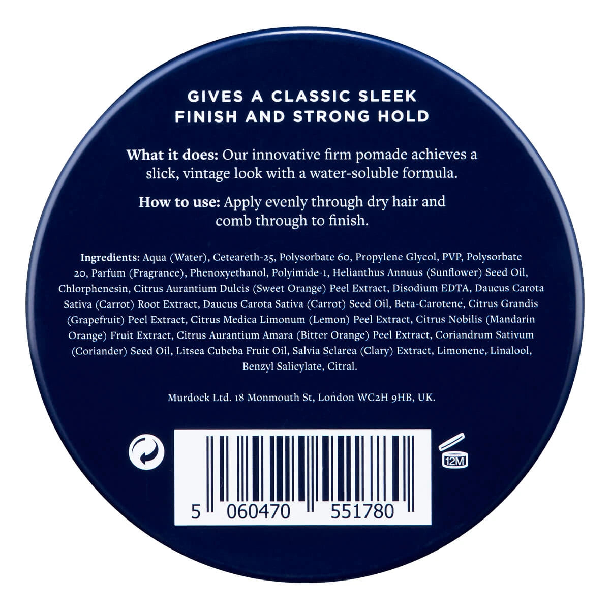 Vintage Pomade, 50 gr.