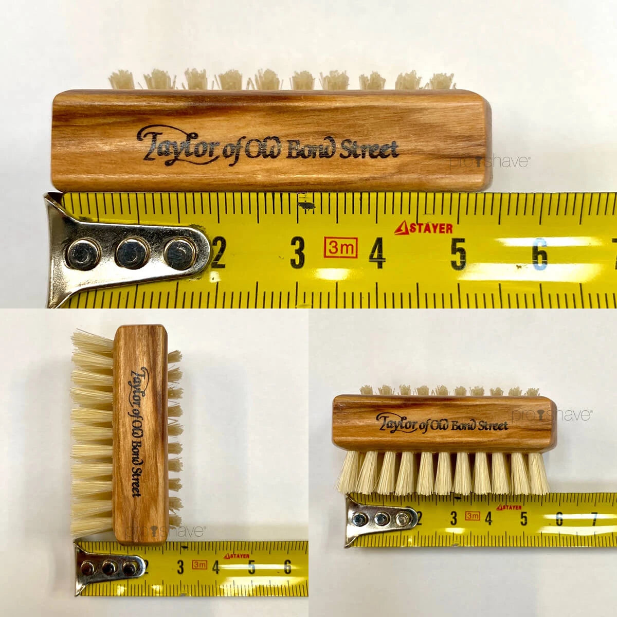 Nail brush, Olive wood, Small