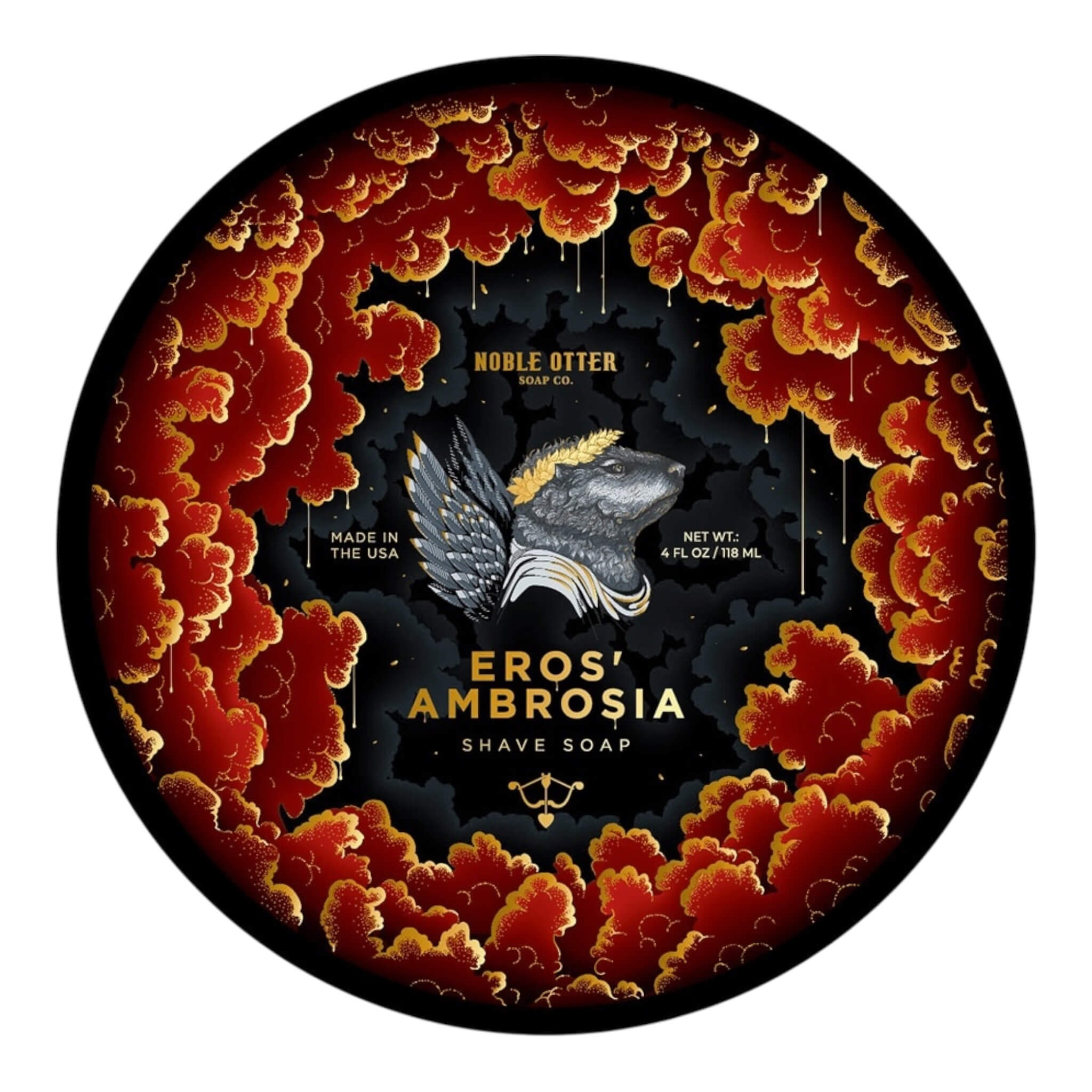 Shaving soap, Eros Ambrosia, 118 ml.