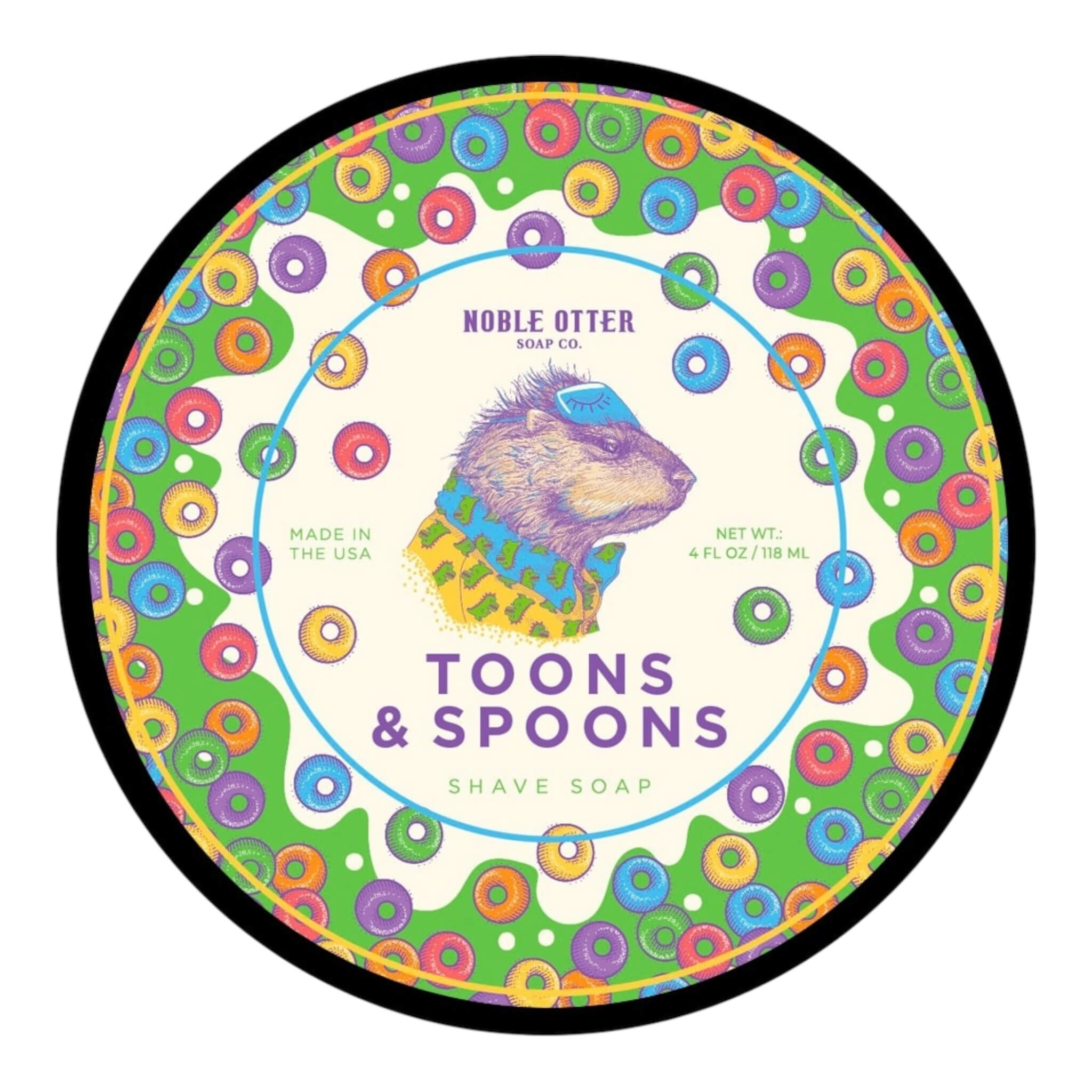 Shaving soap, Toons and Spoons, 118 ml.