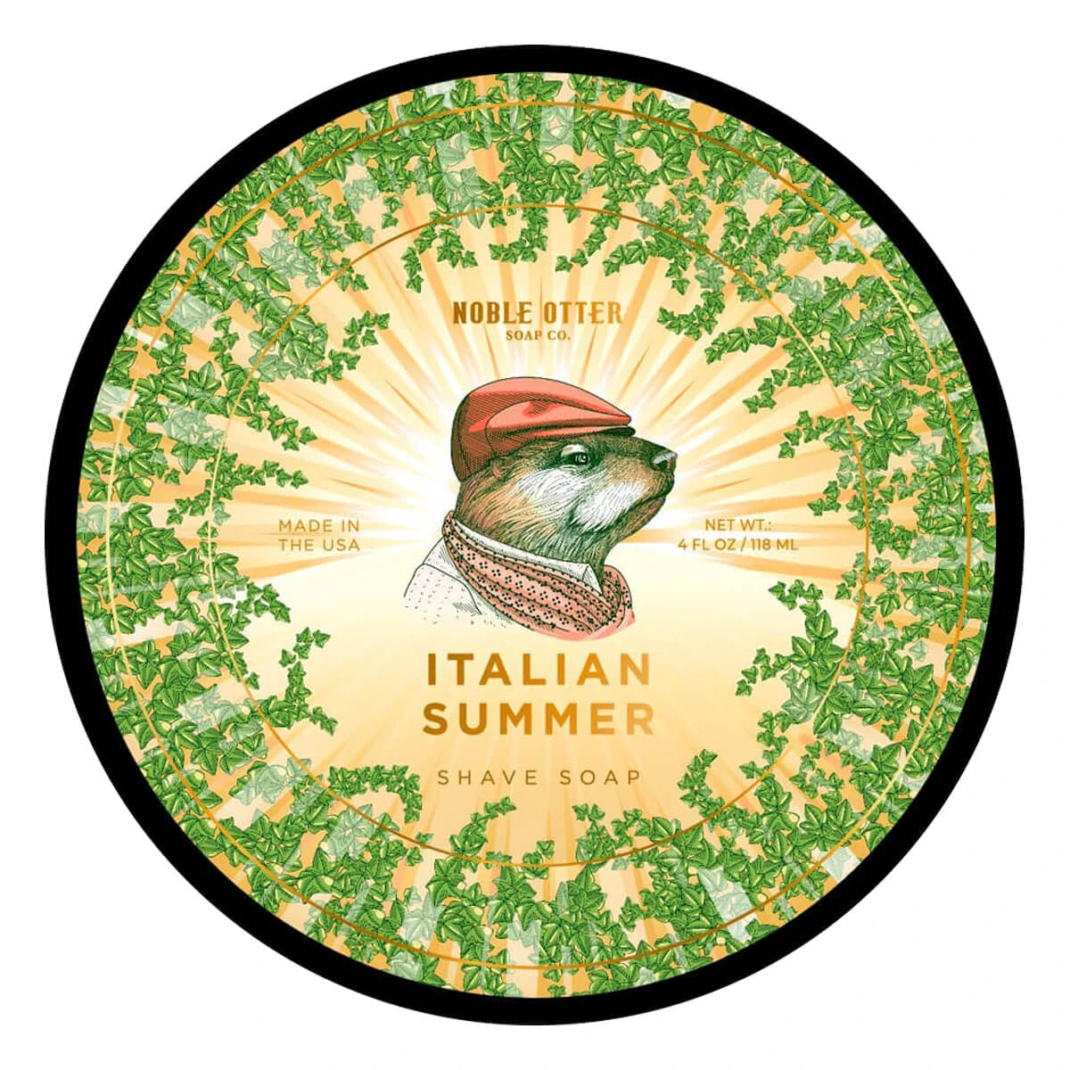 Shaving soap, Italian Summer, 118 ml.
