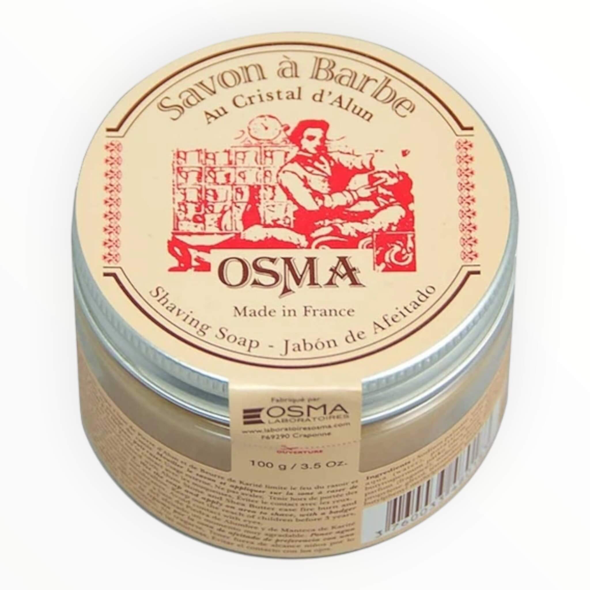 Shaving soap in plastic bowl, 100 gr.