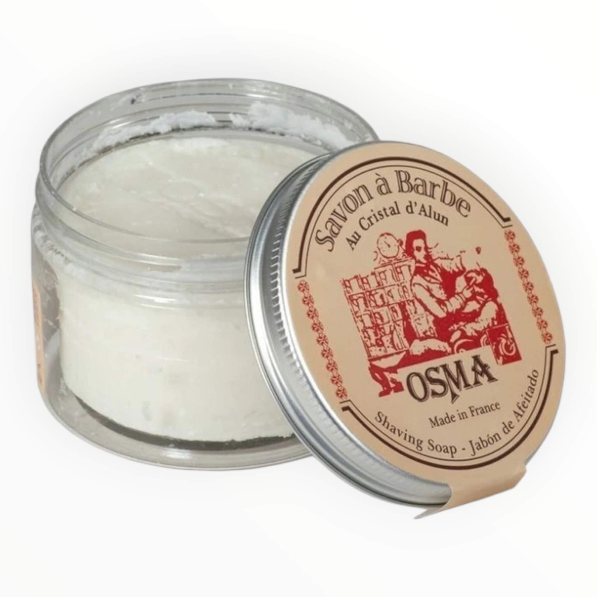 Shaving soap in plastic bowl, 100 gr.