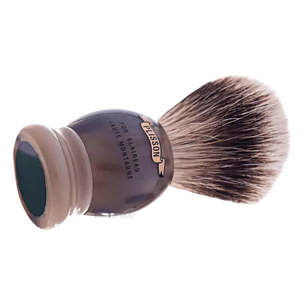 Shaving brush, High Mountain White Badger & Genuine Horn, Original, size 12