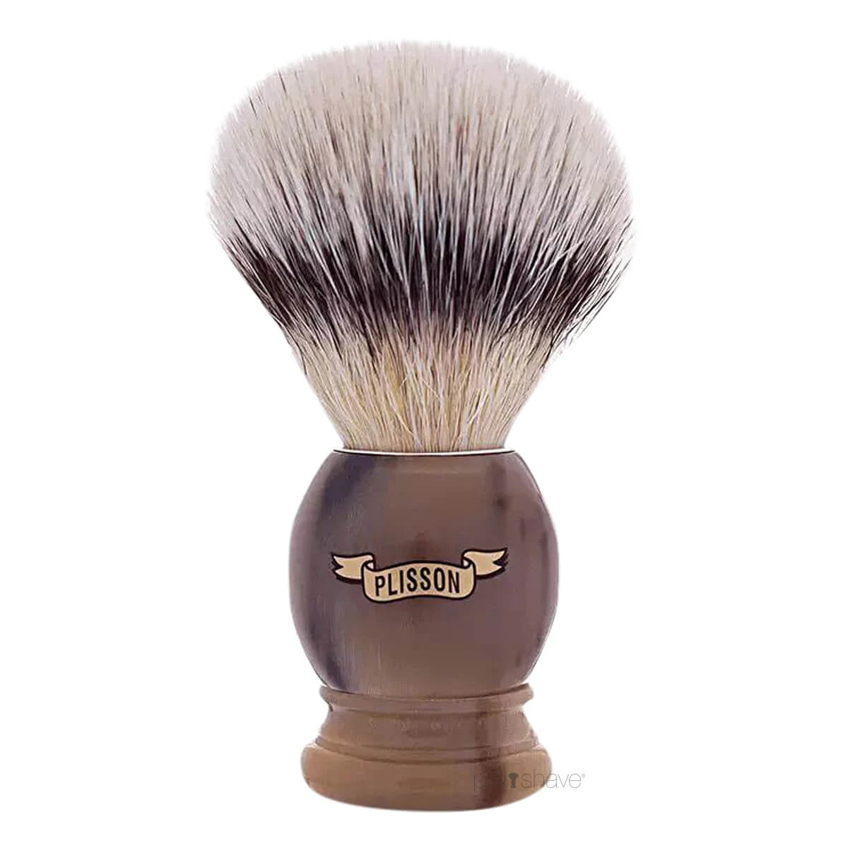 Shaving brush, High Mountain White Fibre & Genuine Horn, Original, size 12