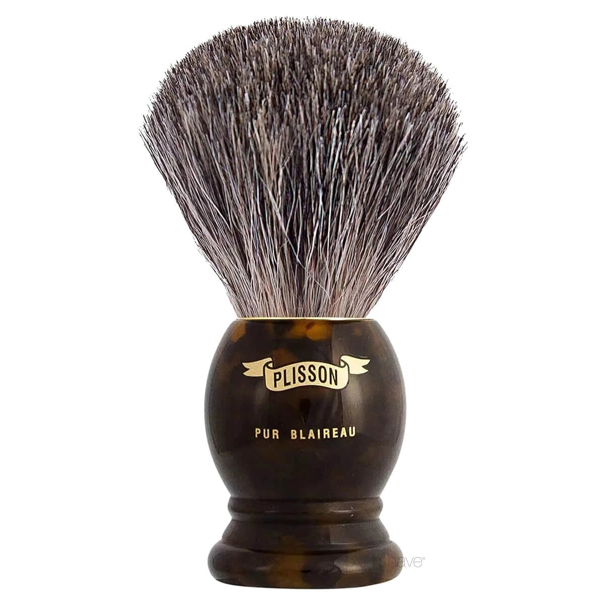 Shaving brush, Russian Grey Badger & Imit. Turtle, Original, Size 12
