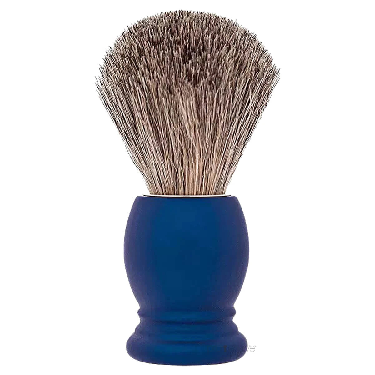 Shaving Brush, Russian Grey Badger & Night Blue, Essentiel, size 12