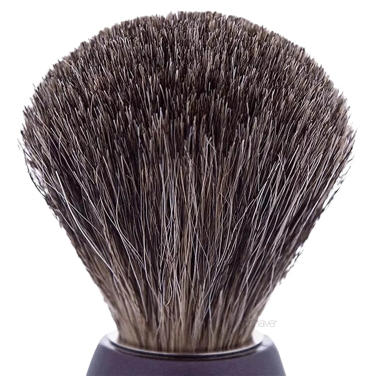 Shaving Brush, Russian Grey Badger & Pearl Brown, Essential, Size 12