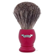 Shaving Brush, Russian Grey Badger & Pearl Red, Essentiel, Size 12