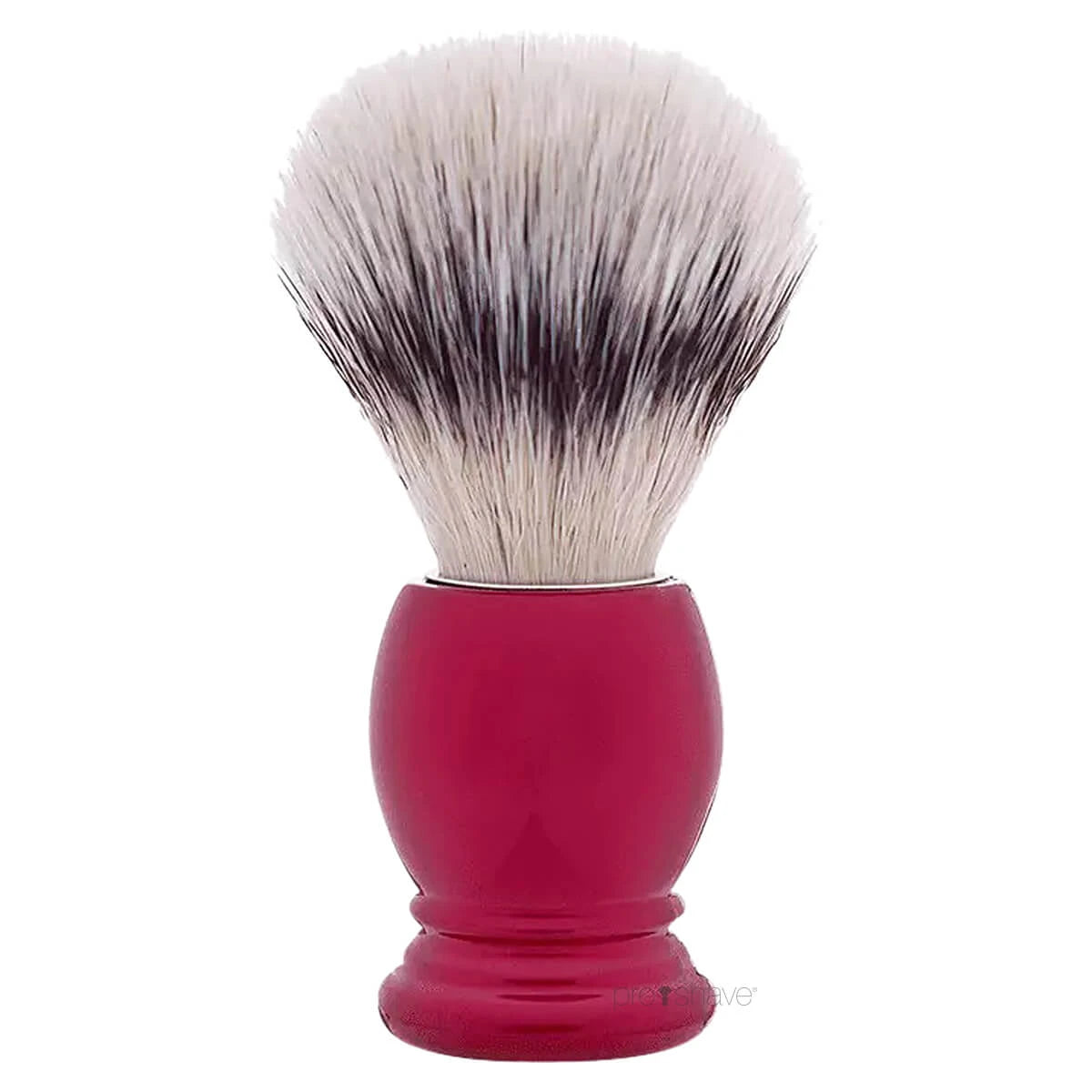 Shaving Brush, High Mountain White Fibre & Pearl Red, Essential, size 12