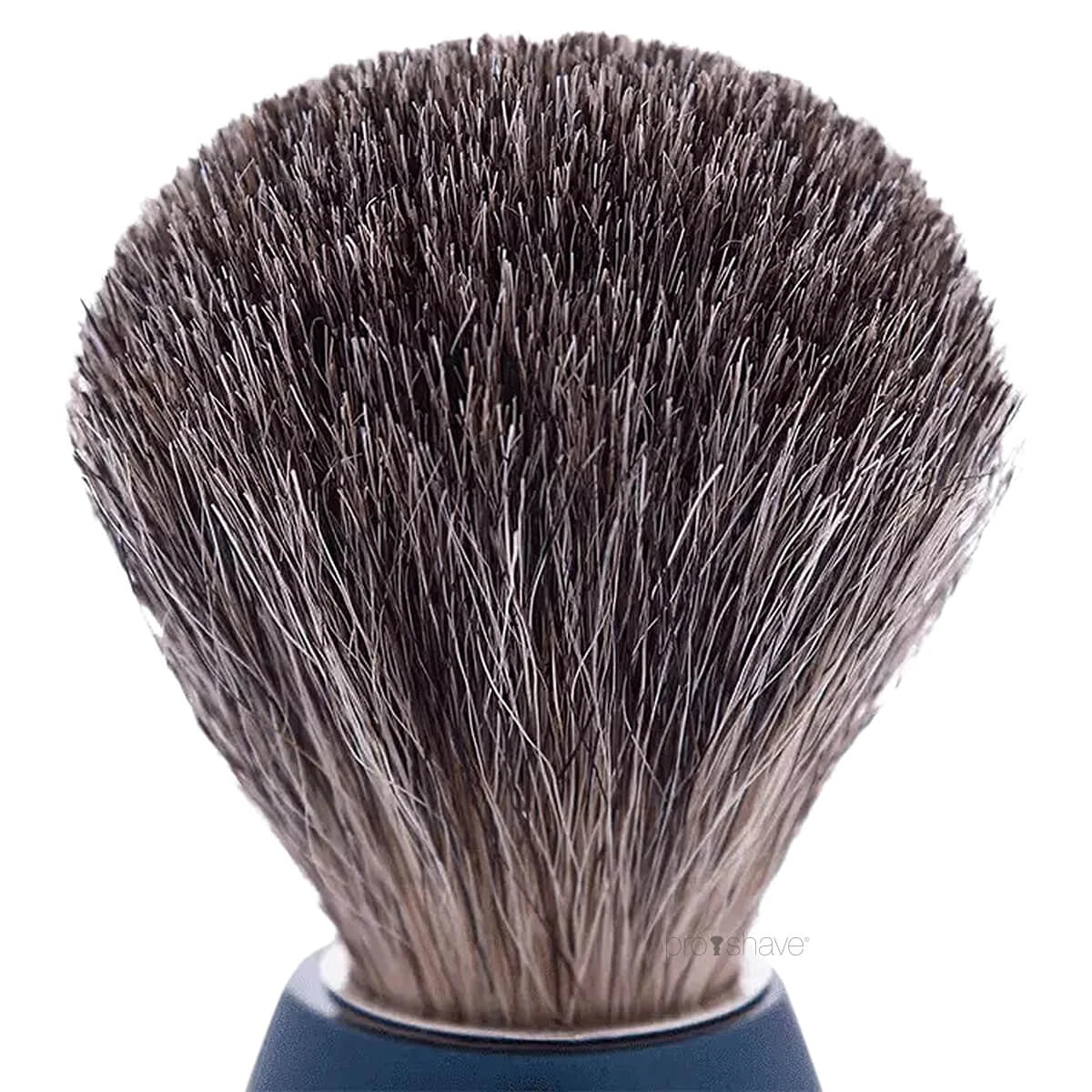 Shaving Brush, Russian Grey Badger & Black Acrylic, Essential, Size 12