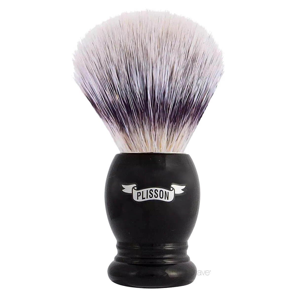 Shaving Brush, High Mountain White Fibre & Black Acrylic, Essential, Size 12