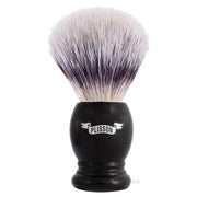 Shaving Brush, High Mountain White Fibre & Black Acrylic, Essential, Size 12