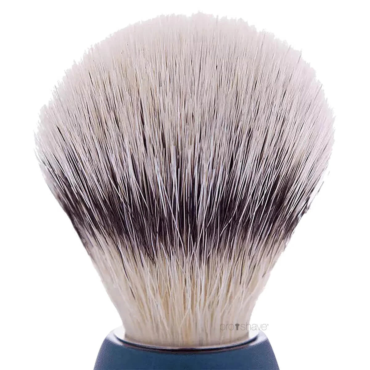 Shaving Brush, High Mountain White Fibre & Black Acrylic, Essential, Size 12