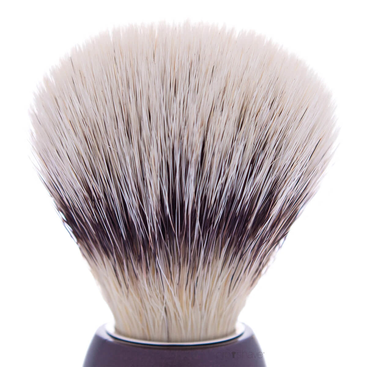 Shaving Brush, High Mountain White Fibre & Pearl Brown, Essential, size 12