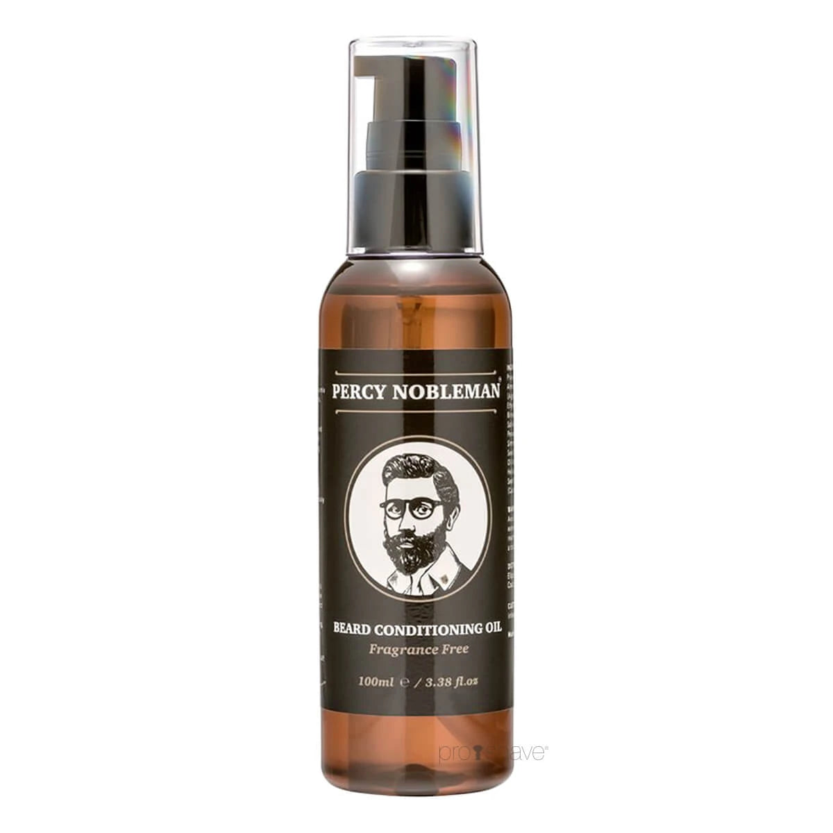 Beard Oil, Fragrance Free, 100 ml.