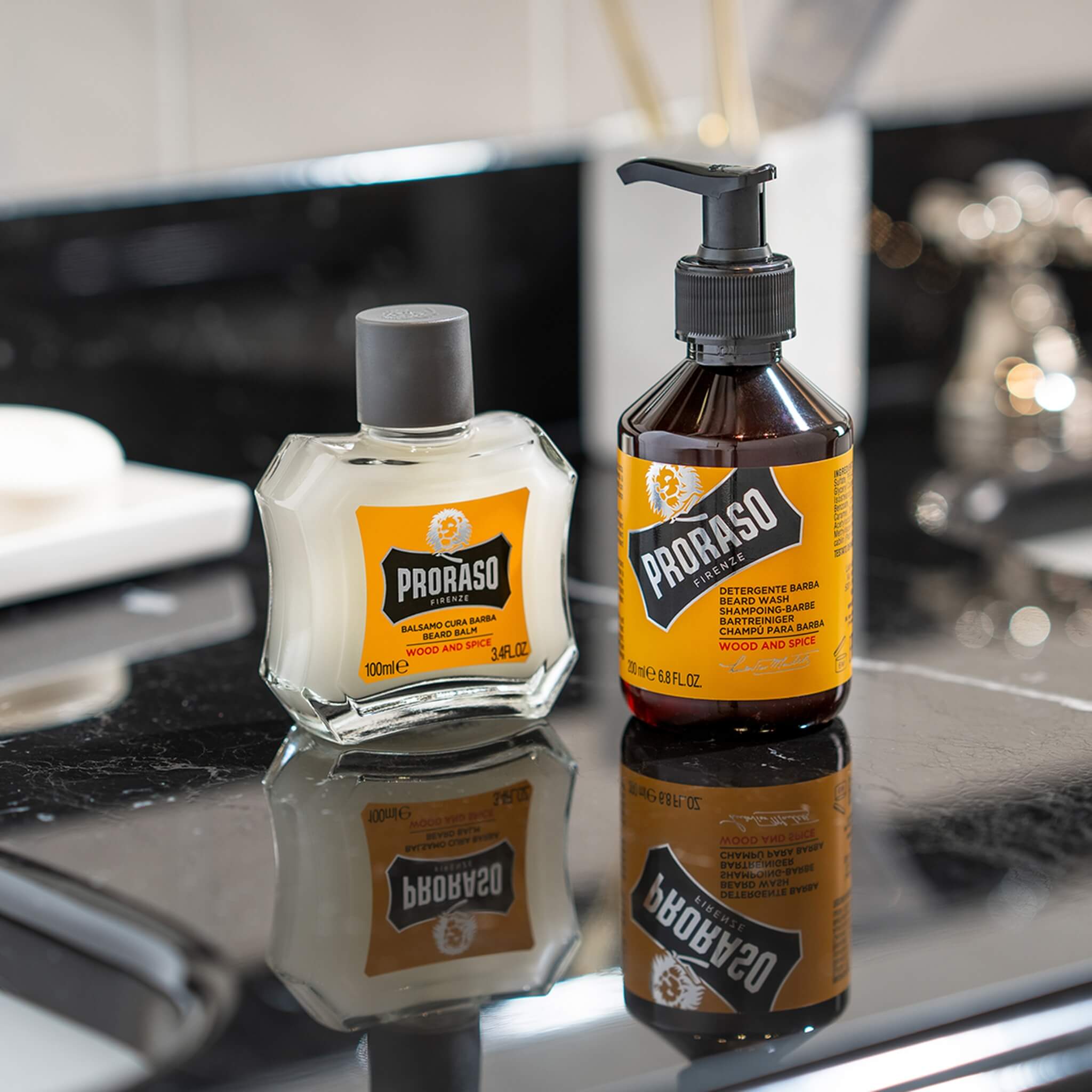 Beard Shampoo, Wood & Spice, 200 ml.