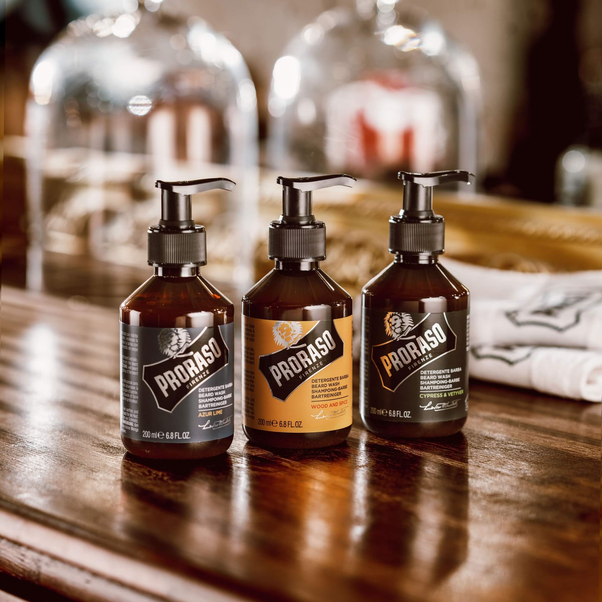 Beard Shampoo, Cypress & Vetiver, 200 ml.