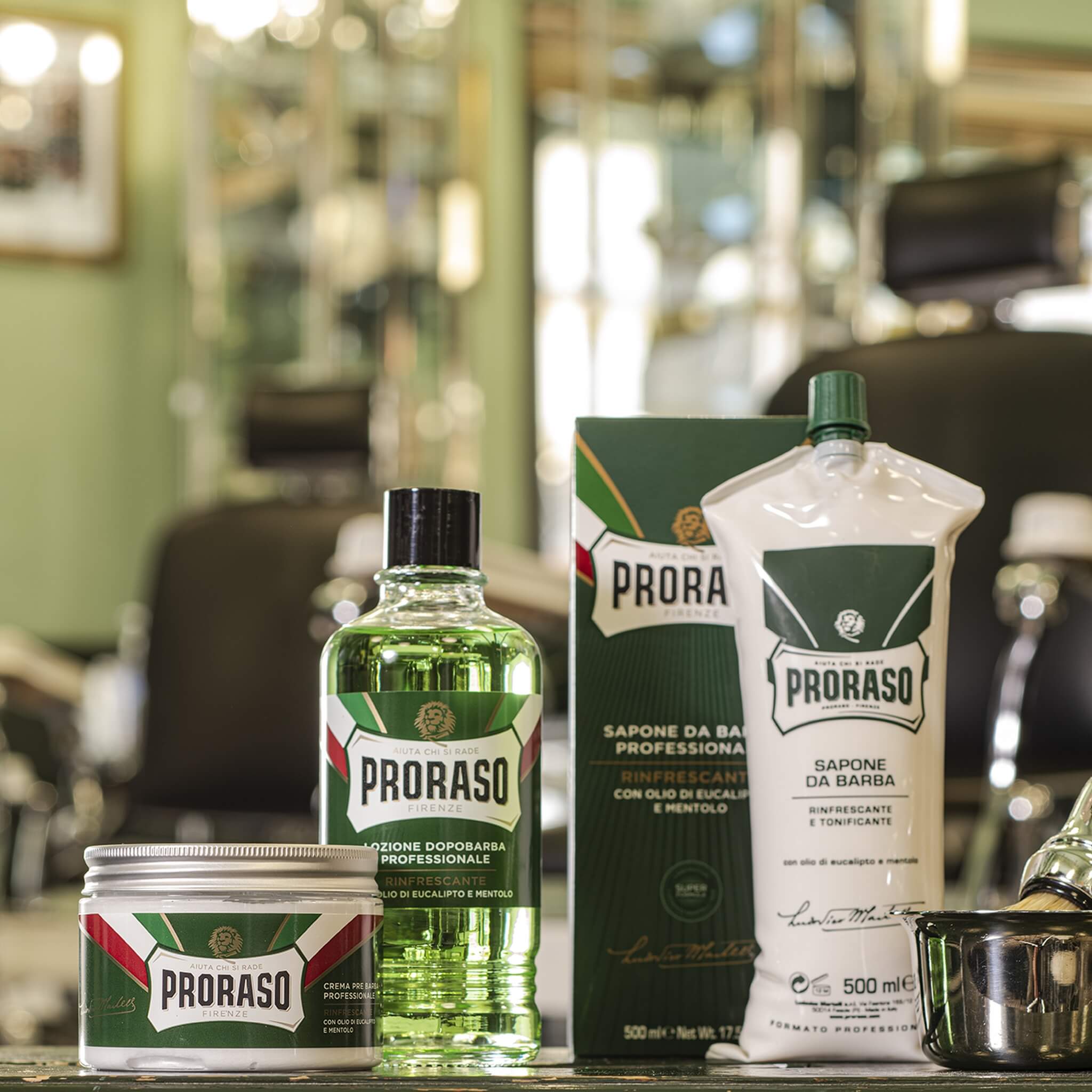 Aftershave Splash - Refresh, Eucalyptus & Menthol, 400 ml (Salon)