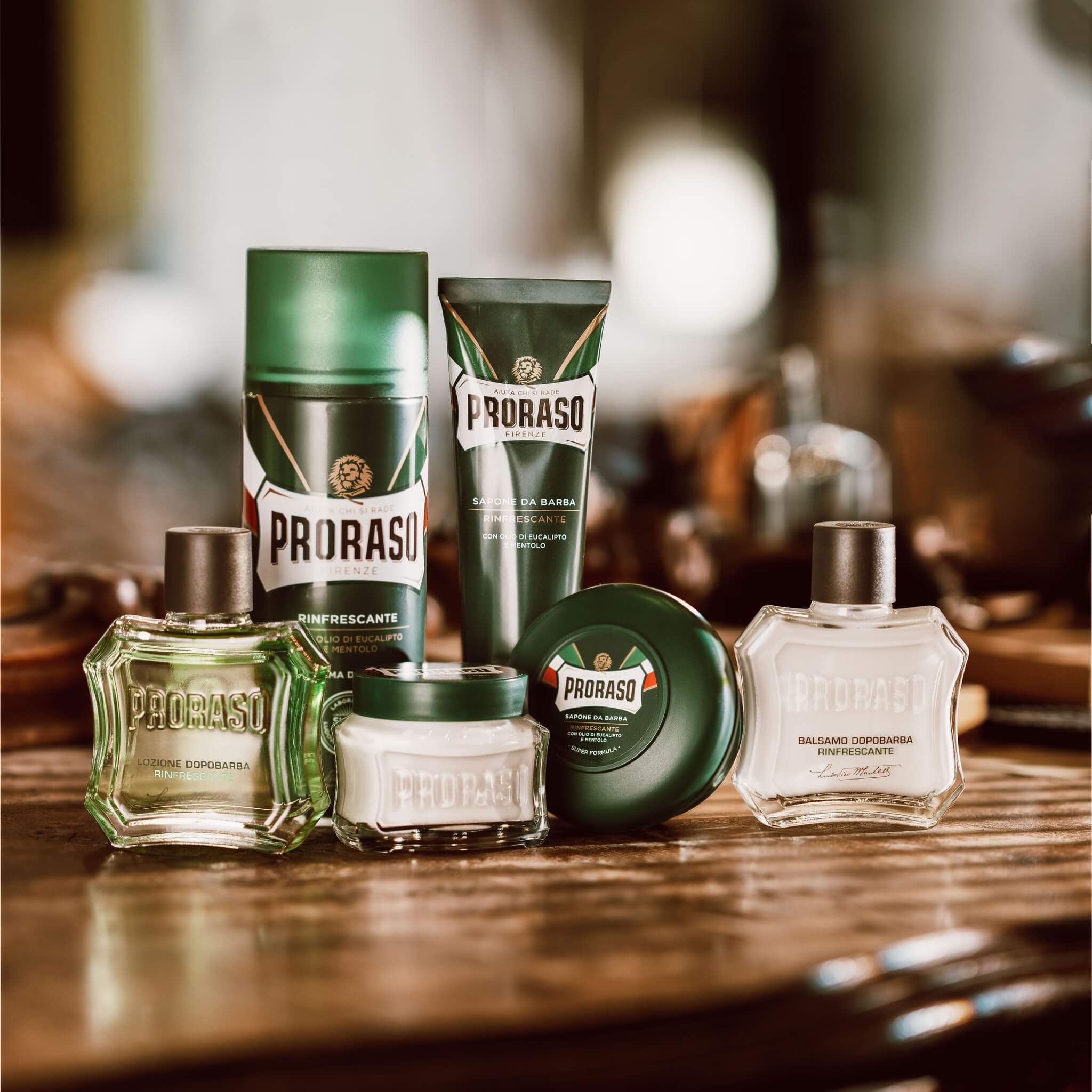 Preshave Cream - Refresh, Eucalyptus & Menthol, 100 ml.