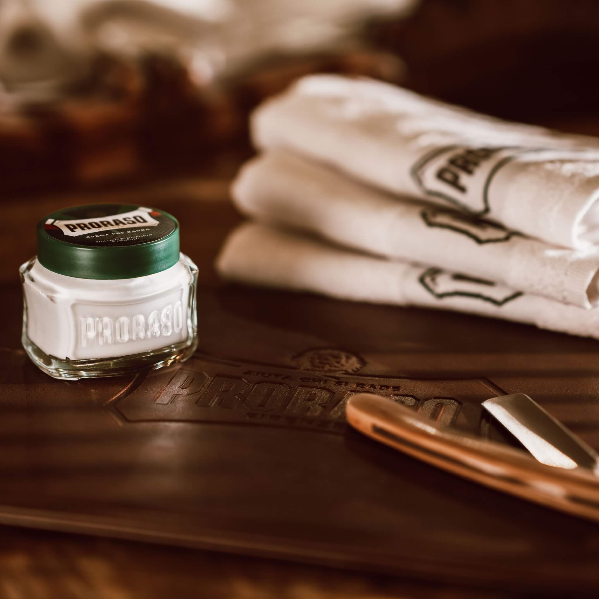 Preshave Cream - Refresh, Eucalyptus & Menthol, 100 ml.