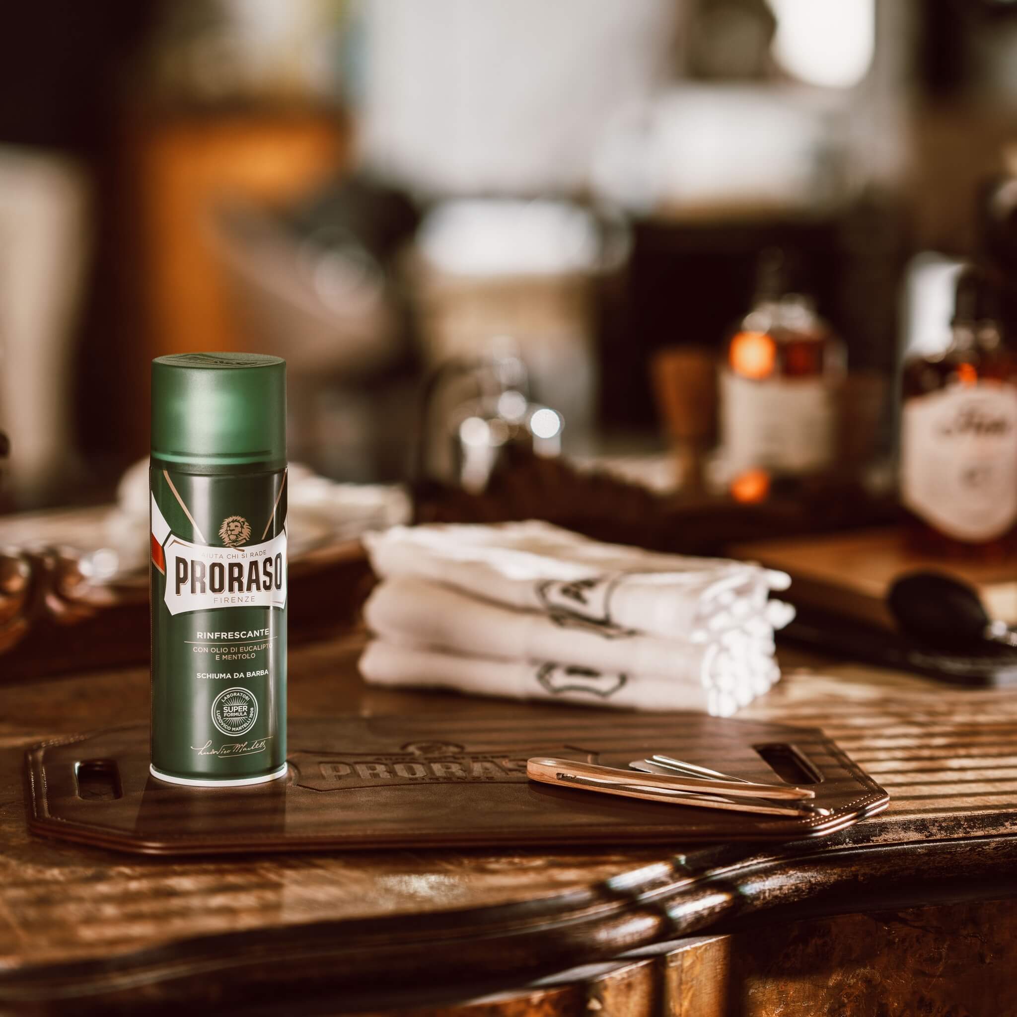 Shaving Foam - Refresh, Eucalyptus & Menthol, 300 ml.