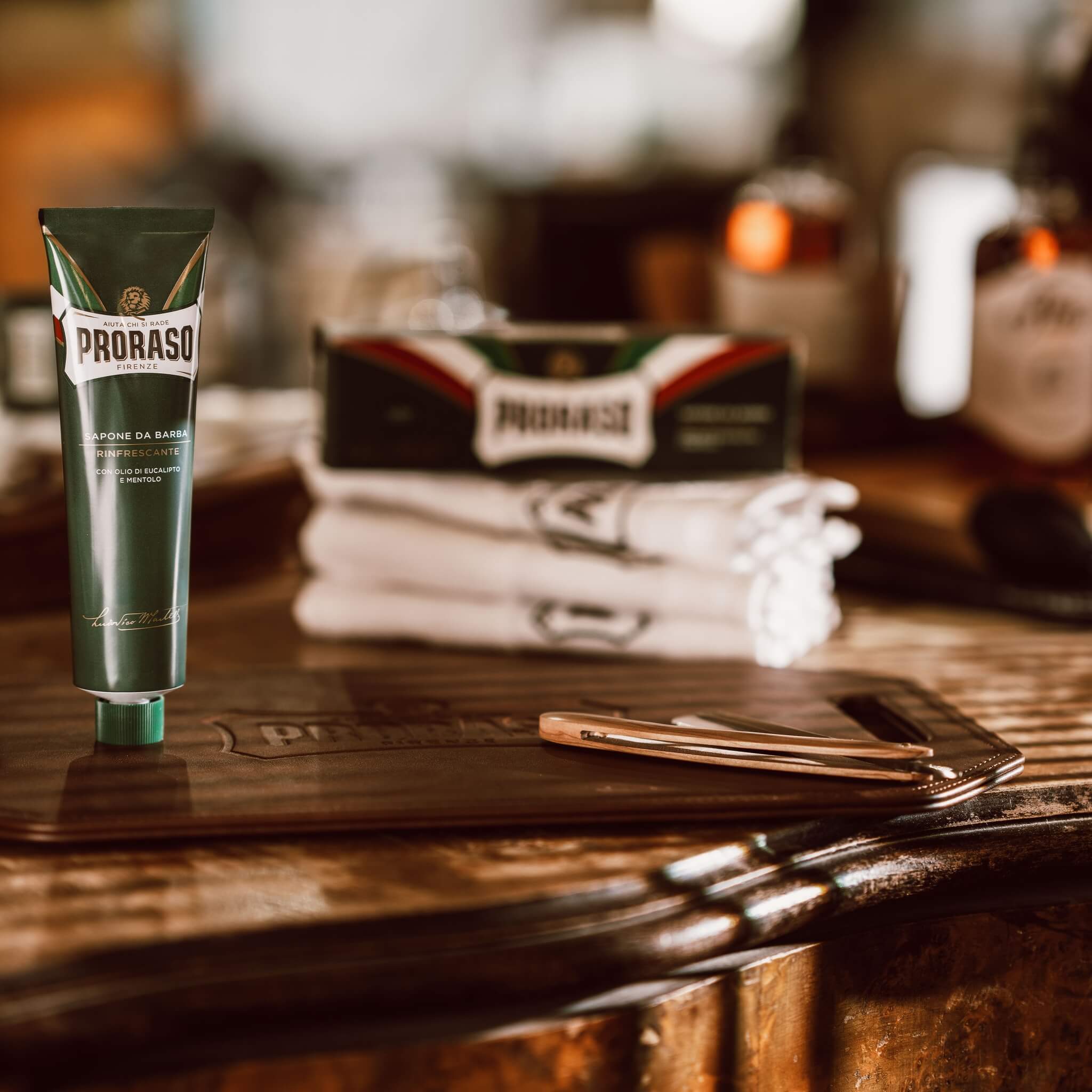 Shaving Cream - Refresh, Eucalyptus & Menthol, 150 ml.