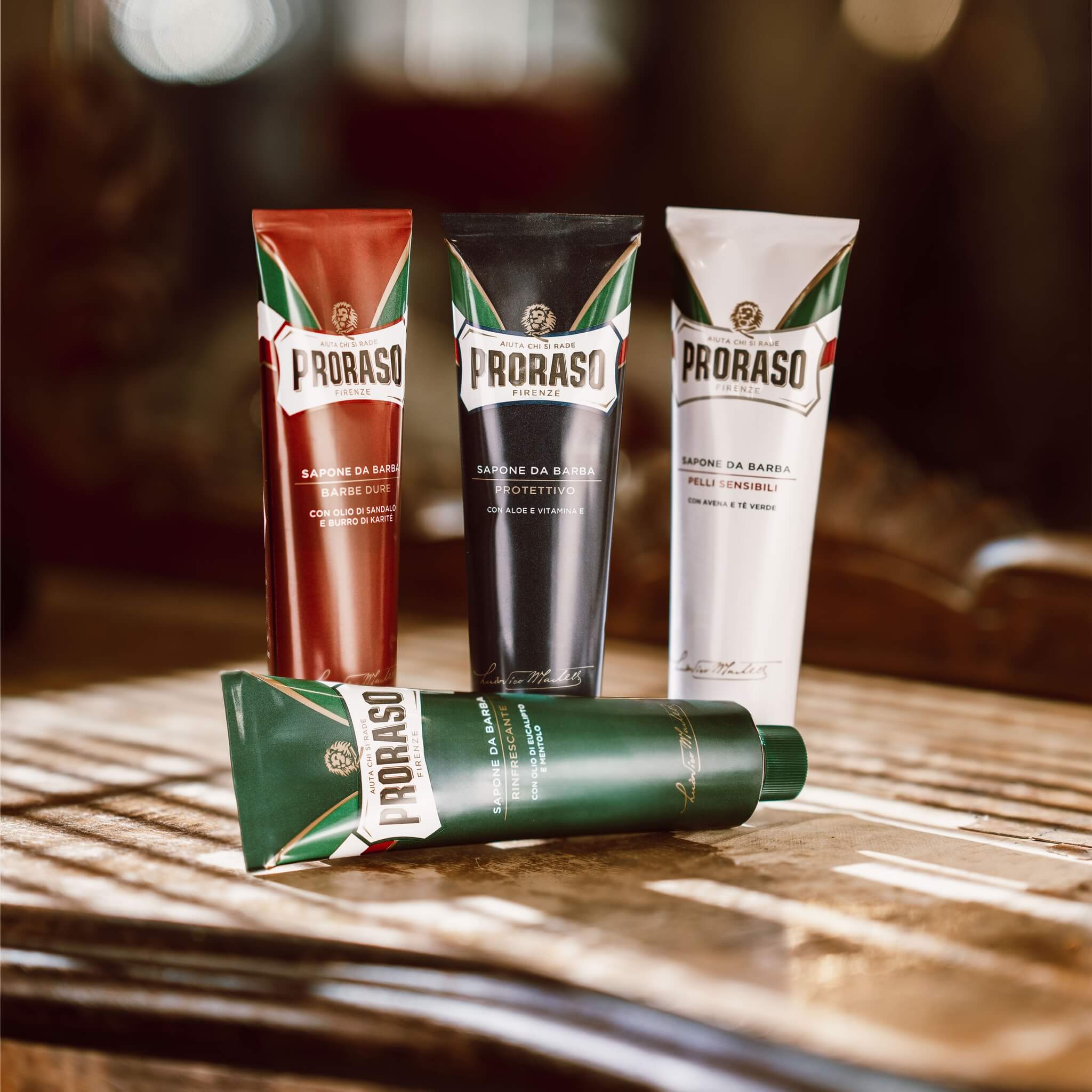 Shaving Cream - Sensitive, Green Tea & Oat, 150 ml.