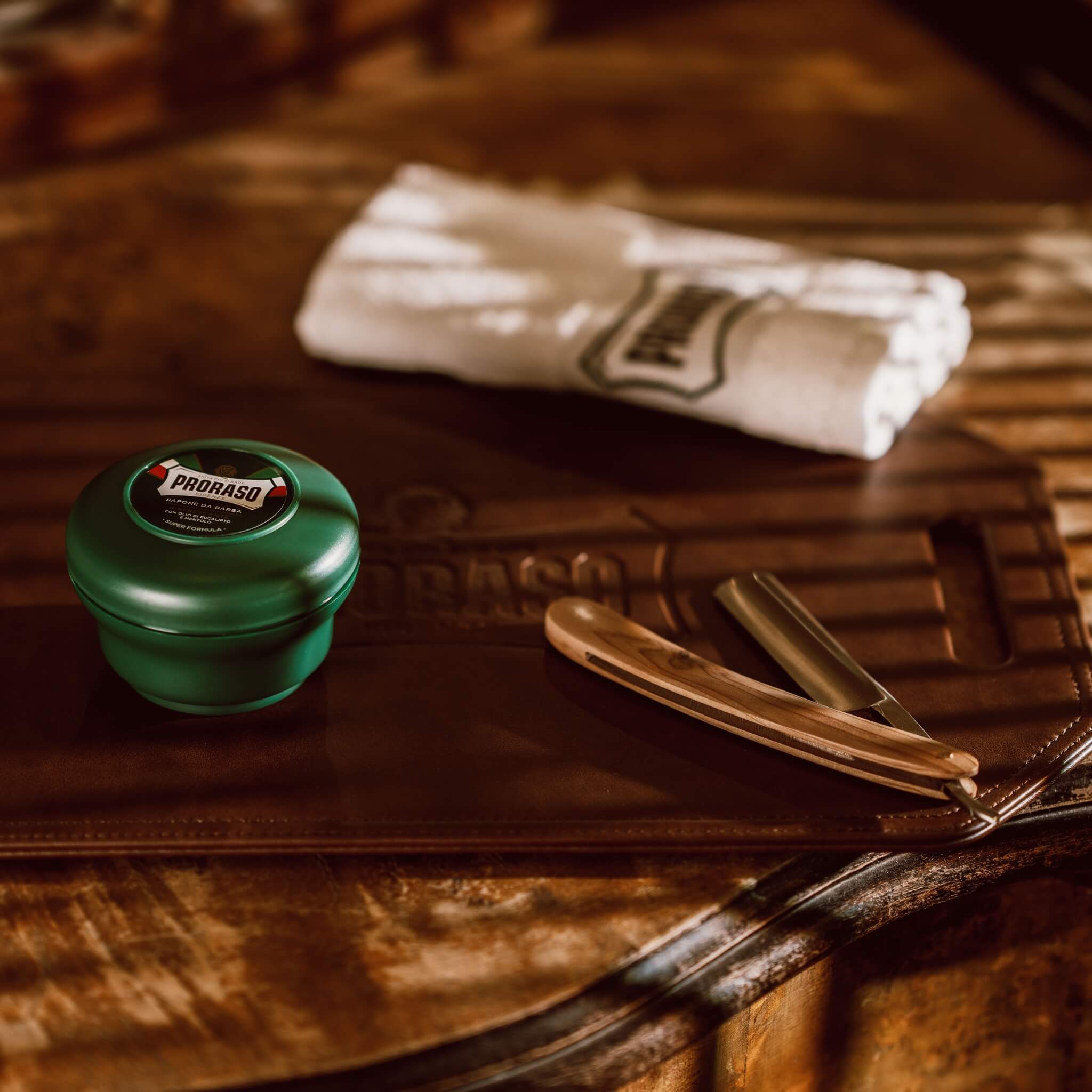 Shaving soap in bowl - Refresh, Eucalyptus & Menthol, 150 ml.