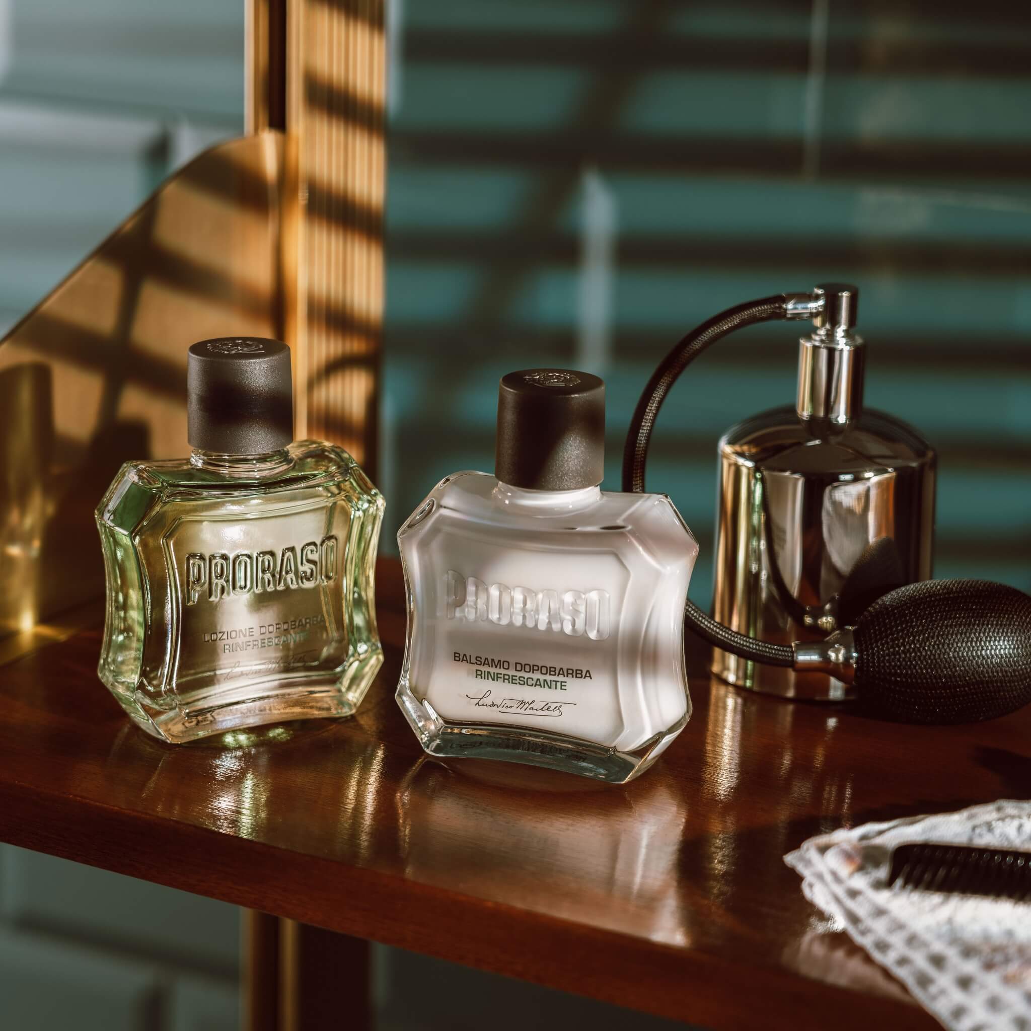 Aftershave Splash - Refresh, Eucalyptus & Menthol, 100 ml.