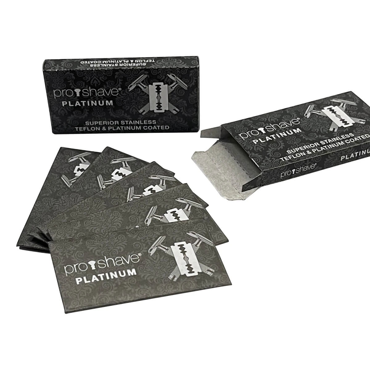 Platinum DE razor blades, 2x5 pcs (10 pcs)