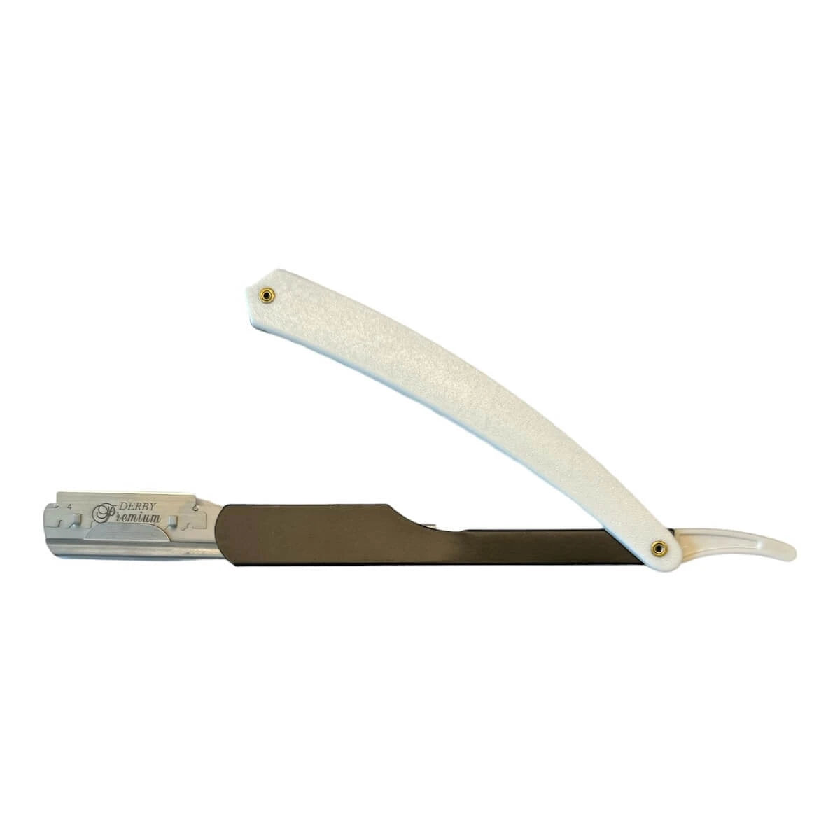 Straight Razor for interchangeable blades, P2, White