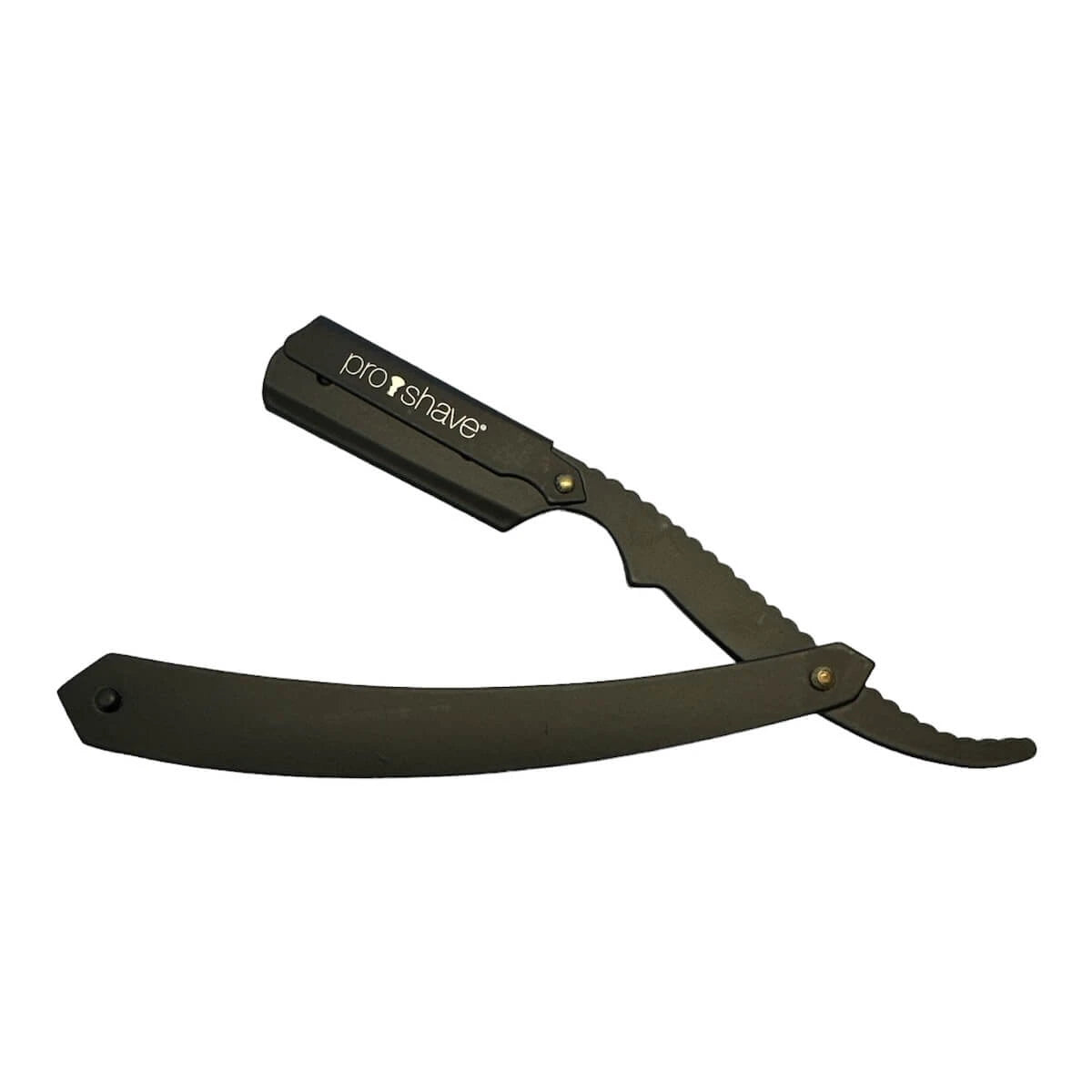 Straight Razor for interchangeable blades, S2, Black + 100 Derby Blades