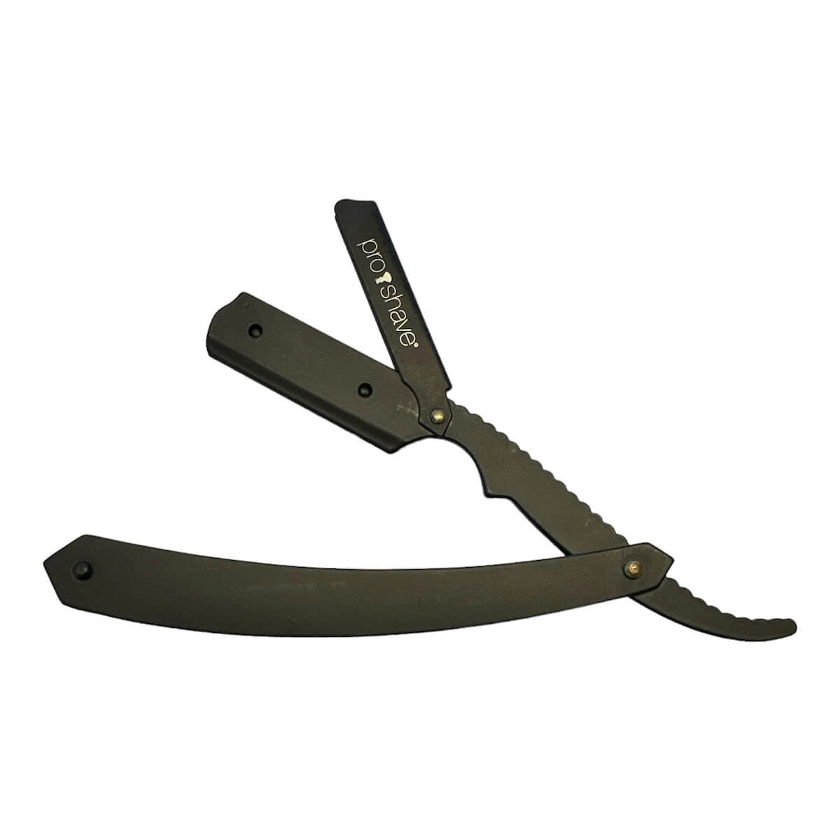 Straight Razor for interchangeable blades, S2, Black + 100 Derby Blades