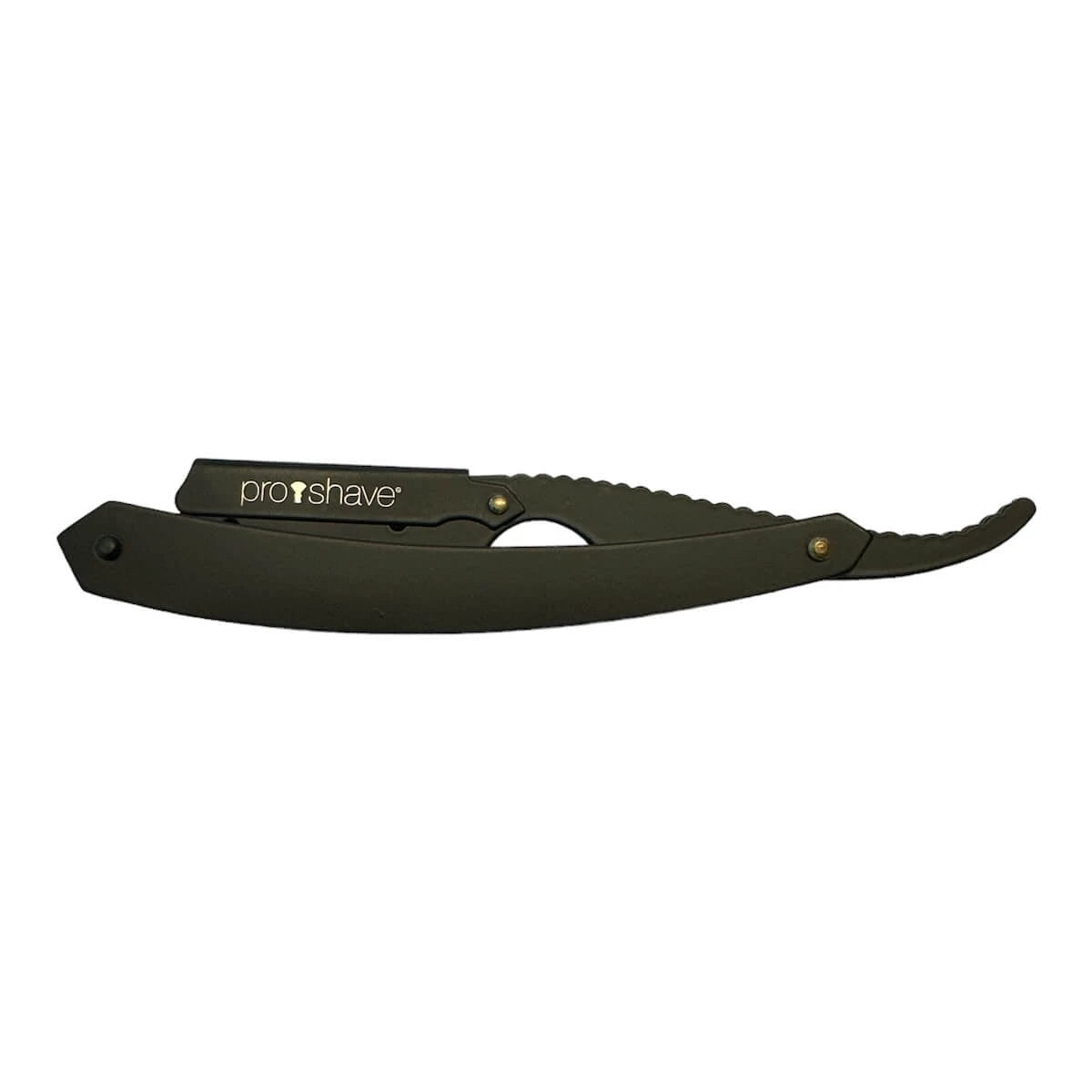 Straight Razor for interchangeable blades, S2, Black