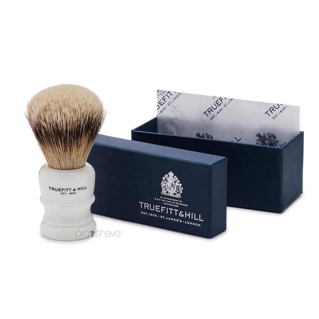 Shaving brush, Wellington, Super Badger, Faux Porcelain