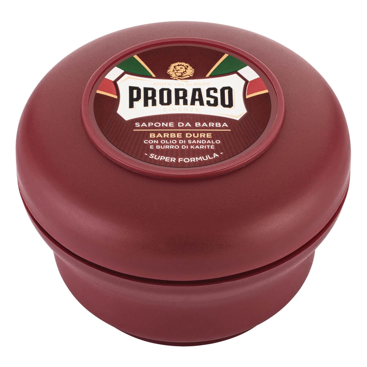 Shaving soap in bowl - Nourishing, Sandalwood Oil and Shea Butter, 150 ml.