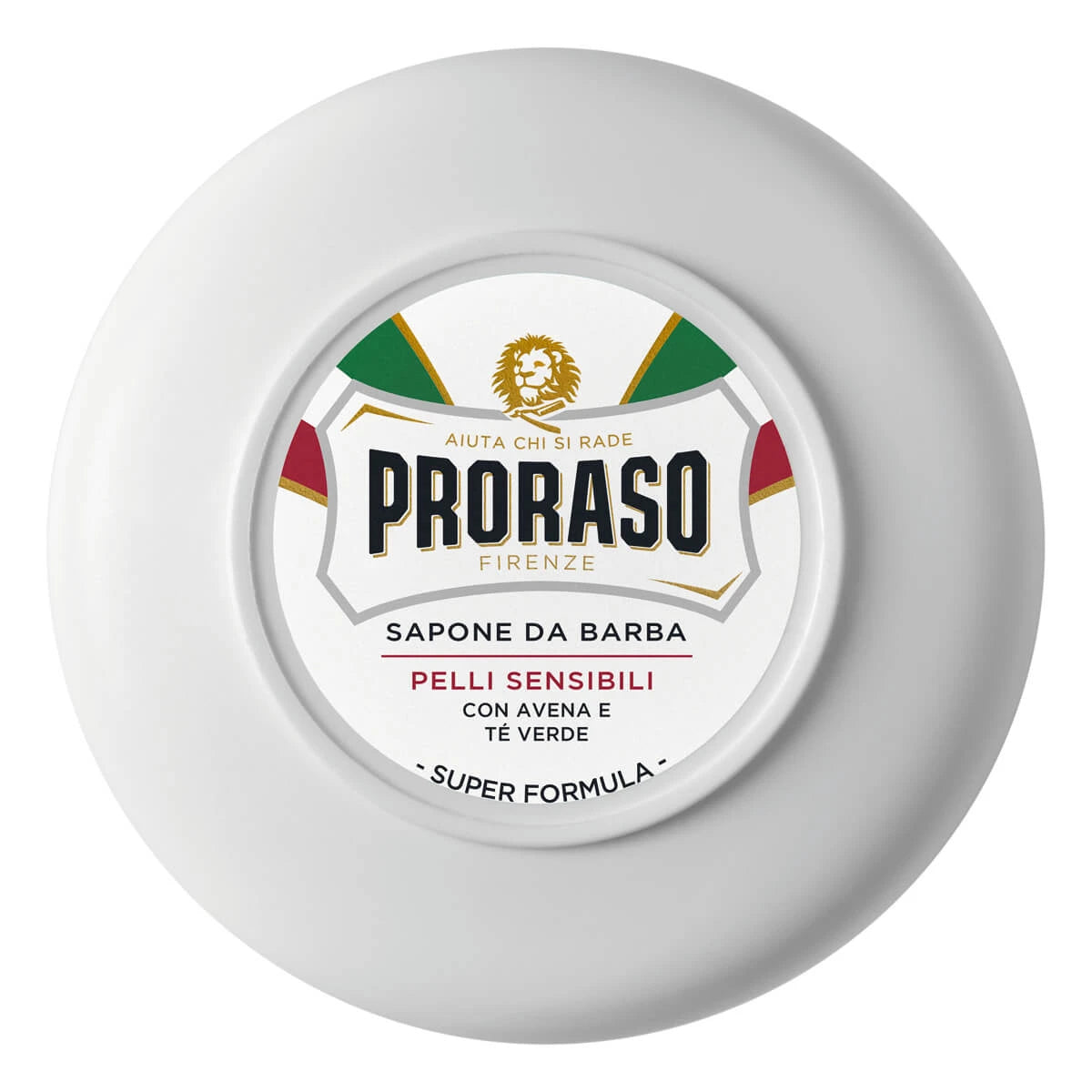 Shaving soap in bowl - Sensitive, Green Tea & Oat, 150 ml.