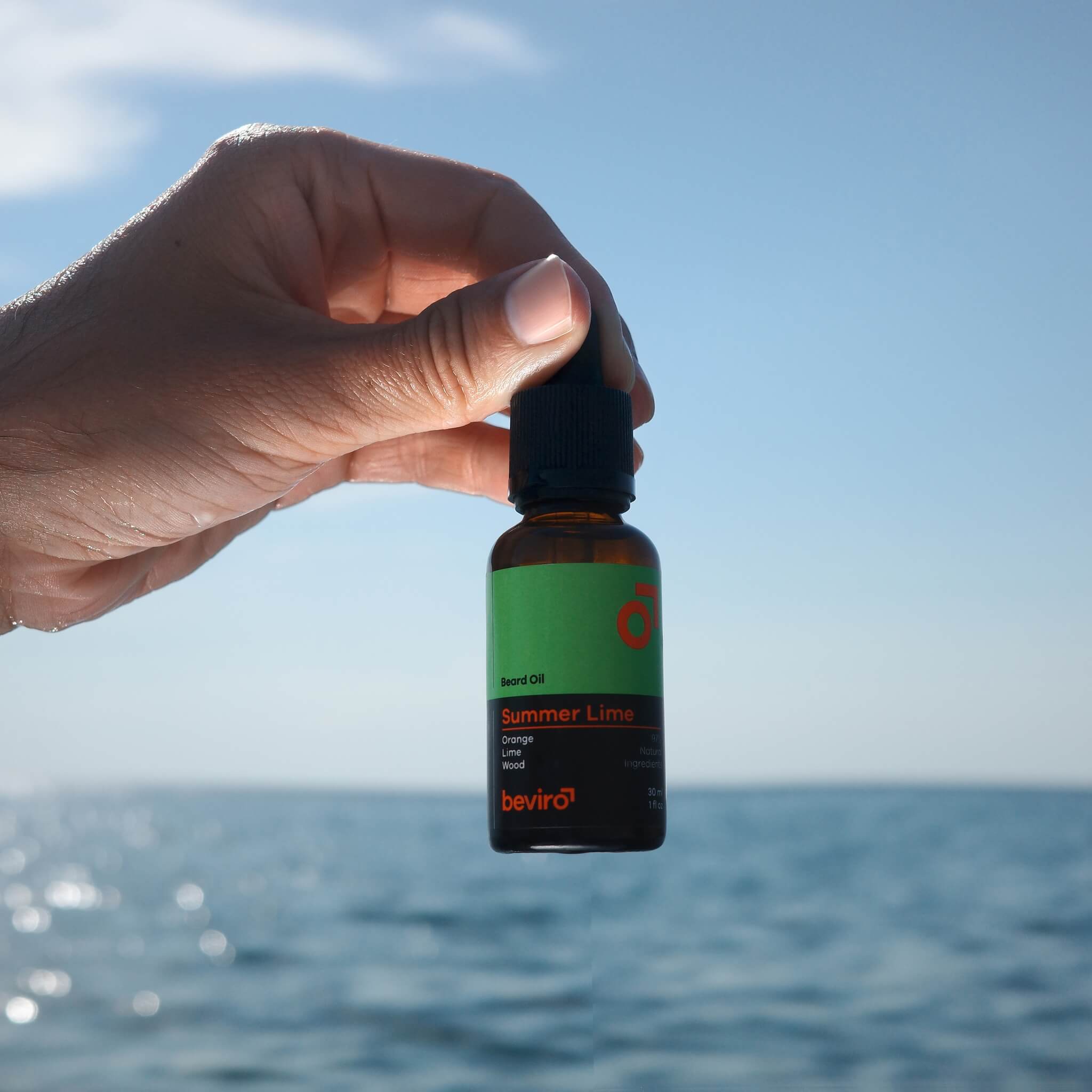 Beard Oil, Summer Lime, 30 ml.