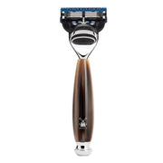 Gillette Fusion Shaver, Vivo, Brown Horn