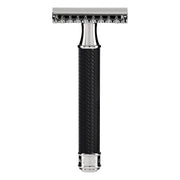 R41 DE razor, Open Comb, Traditional, Black