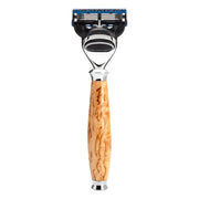 Gillette Fusion Shaver, Purist, Karelian Burl Birch