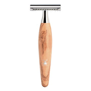 DE razor, Kosmo, Olive wood