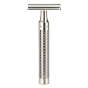 DE razor, Rocca, Stainless steel - Matte finish