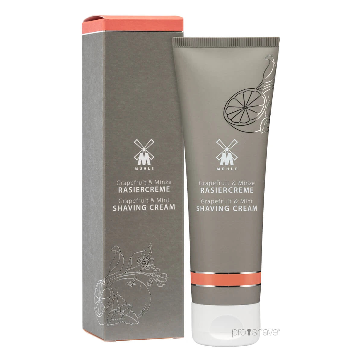 Shaving Cream, Grapefruit & Mint, 75 ml.