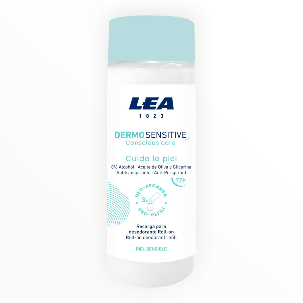Gift Set with Refillable Roll-On Deodorant + Refill, Dermo Sensitive