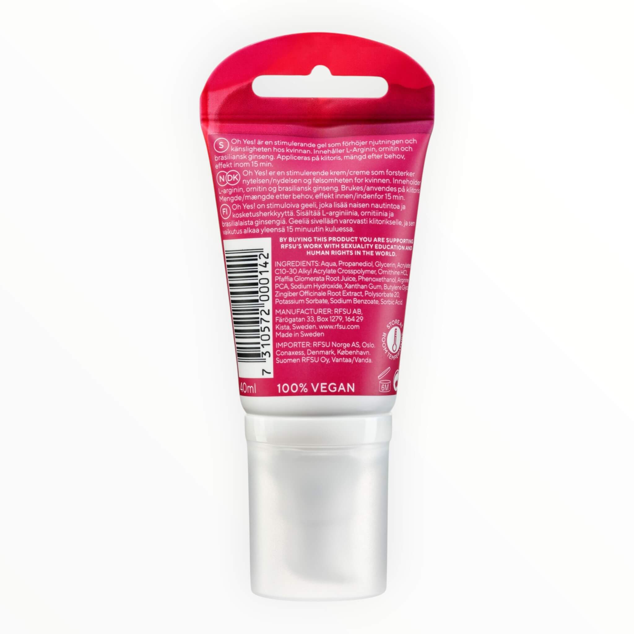 Oh Yes! - Stimulating Gel, 40 ml.