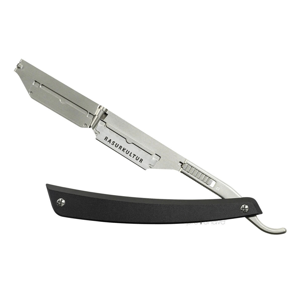 Straight Razor for interchangeable blades, Enthusiast Pro, Black